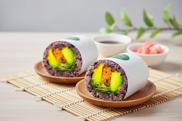 牛油果天贝饭团